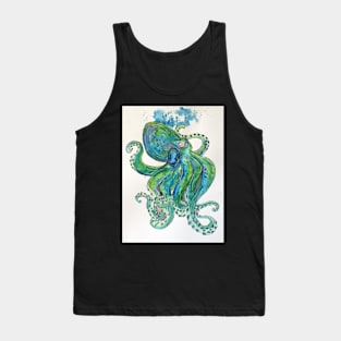 The Mighty Green Kraken Tank Top